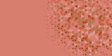 Soyut Üçgen renkli arkaplan veya çokgenler içeren duvar kağıdı üçgen şekiller ve renkler, üçgenler veya uzayın yumuşak rengini kopyalayan çukurluk geometrik şekiller