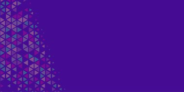 Soyut Üçgen renkli arkaplan veya çokgenler içeren duvar kağıdı üçgen şekiller ve renkler, üçgenler veya uzayın yumuşak rengini kopyalayan çukurluk geometrik şekiller