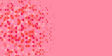 Soyut Üçgen renkli arkaplan veya çokgenler içeren duvar kağıdı üçgen şekiller ve renkler, üçgenler veya uzayın yumuşak rengini kopyalayan çukurluk geometrik şekiller