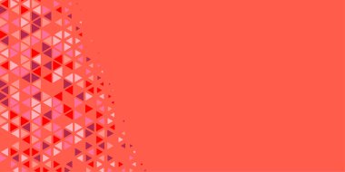 Soyut Üçgen renkli arkaplan veya çokgenler içeren duvar kağıdı üçgen şekiller ve renkler, üçgenler veya uzayın yumuşak rengini kopyalayan çukurluk geometrik şekiller