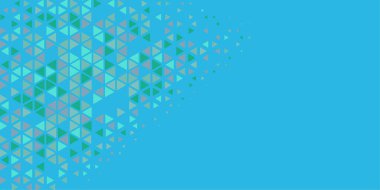 Soyut Üçgen renkli arkaplan veya çokgenler içeren duvar kağıdı üçgen şekiller ve renkler, üçgenler veya uzayın yumuşak rengini kopyalayan çukurluk geometrik şekiller