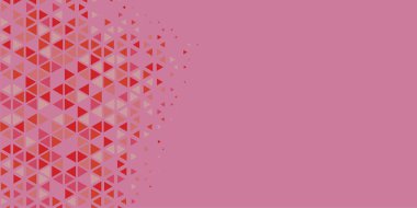 Soyut Üçgen renkli arkaplan veya çokgenler içeren duvar kağıdı üçgen şekiller ve renkler, üçgenler veya uzayın yumuşak rengini kopyalayan çukurluk geometrik şekiller