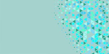 Soyut Üçgen renkli arkaplan veya çokgenler içeren duvar kağıdı üçgen şekiller ve renkler, üçgenler veya uzayın yumuşak rengini kopyalayan çukurluk geometrik şekiller