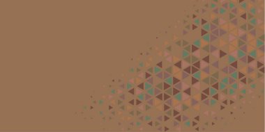 Soyut Üçgen renkli arkaplan veya çokgenler içeren duvar kağıdı üçgen şekiller ve renkler, üçgenler veya uzayın yumuşak rengini kopyalayan çukurluk geometrik şekiller