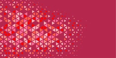 Soyut Üçgen renkli arkaplan veya çokgenler içeren duvar kağıdı üçgen şekiller ve renkler, üçgenler veya uzayın yumuşak rengini kopyalayan çukurluk geometrik şekiller