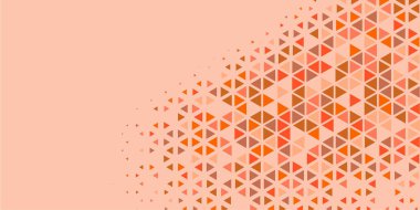 Soyut Üçgen renkli arkaplan veya çokgenler içeren duvar kağıdı üçgen şekiller ve renkler, üçgenler veya uzayın yumuşak rengini kopyalayan çukurluk geometrik şekiller