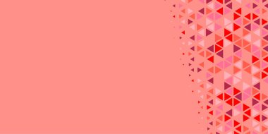 Soyut Üçgen renkli arkaplan veya çokgenler içeren duvar kağıdı üçgen şekiller ve renkler, üçgenler veya uzayın yumuşak rengini kopyalayan çukurluk geometrik şekiller