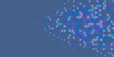 Soyut Üçgen renkli arkaplan veya çokgenler içeren duvar kağıdı üçgen şekiller ve renkler, üçgenler veya uzayın yumuşak rengini kopyalayan çukurluk geometrik şekiller