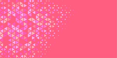 Soyut Üçgen renkli arkaplan veya çokgenler içeren duvar kağıdı üçgen şekiller ve renkler, üçgenler veya uzayın yumuşak rengini kopyalayan çukurluk geometrik şekiller