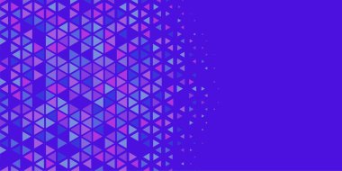 Soyut Üçgen renkli arkaplan veya çokgenler içeren duvar kağıdı üçgen şekiller ve renkler, üçgenler veya uzayın yumuşak rengini kopyalayan çukurluk geometrik şekiller