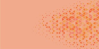 Soyut Üçgen renkli arkaplan veya çokgenler içeren duvar kağıdı üçgen şekiller ve renkler, üçgenler veya uzayın yumuşak rengini kopyalayan çukurluk geometrik şekiller