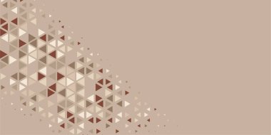 Soyut Üçgen renkli arkaplan veya çokgenler içeren duvar kağıdı üçgen şekiller ve renkler, üçgenler veya uzayın yumuşak rengini kopyalayan çukurluk geometrik şekiller