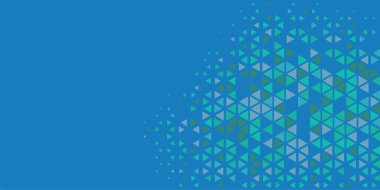 Soyut Üçgen renkli arkaplan veya çokgenler içeren duvar kağıdı üçgen şekiller ve renkler, üçgenler veya uzayın yumuşak rengini kopyalayan çukurluk geometrik şekiller