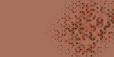 Soyut Üçgen renkli arkaplan veya çokgenler içeren duvar kağıdı üçgen şekiller ve renkler, üçgenler veya uzayın yumuşak rengini kopyalayan çukurluk geometrik şekiller