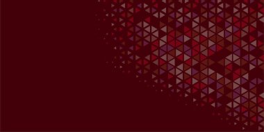 Soyut Üçgen renkli arkaplan veya çokgenler içeren duvar kağıdı üçgen şekiller ve renkler, üçgenler veya uzayın yumuşak rengini kopyalayan çukurluk geometrik şekiller