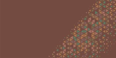 Soyut Üçgen renkli arkaplan veya çokgenler içeren duvar kağıdı üçgen şekiller ve renkler, üçgenler veya uzayın yumuşak rengini kopyalayan çukurluk geometrik şekiller