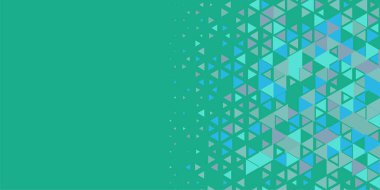 Soyut Üçgen renkli arkaplan veya çokgenler içeren duvar kağıdı üçgen şekiller ve renkler, üçgenler veya uzayın yumuşak rengini kopyalayan çukurluk geometrik şekiller