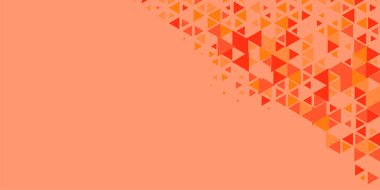 Soyut Üçgen renkli arkaplan veya çokgenler içeren duvar kağıdı üçgen şekiller ve renkler, üçgenler veya uzayın yumuşak rengini kopyalayan çukurluk geometrik şekiller