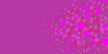 Soyut Üçgen renkli arkaplan veya çokgenler içeren duvar kağıdı üçgen şekiller ve renkler, üçgenler veya uzayın yumuşak rengini kopyalayan çukurluk geometrik şekiller