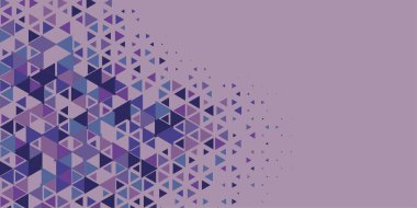 Soyut Üçgen renkli arkaplan veya çokgenler içeren duvar kağıdı üçgen şekiller ve renkler, üçgenler veya uzayın yumuşak rengini kopyalayan çukurluk geometrik şekiller