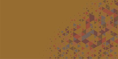 Soyut Üçgen renkli arkaplan veya çokgenler içeren duvar kağıdı üçgen şekiller ve renkler, üçgenler veya uzayın yumuşak rengini kopyalayan çukurluk geometrik şekiller