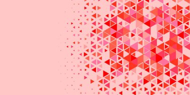 Soyut Üçgen renkli arkaplan veya çokgenler içeren duvar kağıdı üçgen şekiller ve renkler, üçgenler veya uzayın yumuşak rengini kopyalayan çukurluk geometrik şekiller