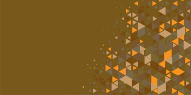 Soyut Üçgen renkli arkaplan veya çokgenler içeren duvar kağıdı üçgen şekiller ve renkler, üçgenler veya uzayın yumuşak rengini kopyalayan çukurluk geometrik şekiller