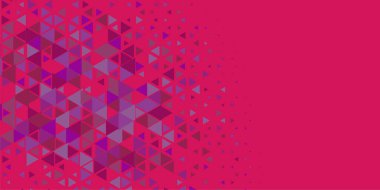 Soyut Üçgen renkli arkaplan veya çokgenler içeren duvar kağıdı üçgen şekiller ve renkler, üçgenler veya uzayın yumuşak rengini kopyalayan çukurluk geometrik şekiller