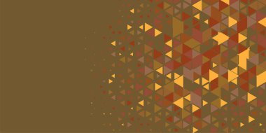 Soyut Üçgen renkli arkaplan veya çokgenler içeren duvar kağıdı üçgen şekiller ve renkler, üçgenler veya uzayın yumuşak rengini kopyalayan çukurluk geometrik şekiller