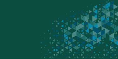 Soyut Üçgen renkli arkaplan veya çokgenler içeren duvar kağıdı üçgen şekiller ve renkler, üçgenler veya uzayın yumuşak rengini kopyalayan çukurluk geometrik şekiller