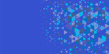 Soyut Üçgen renkli arkaplan veya çokgenler içeren duvar kağıdı üçgen şekiller ve renkler, üçgenler veya uzayın yumuşak rengini kopyalayan çukurluk geometrik şekiller