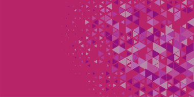 Soyut Üçgen renkli arkaplan veya çokgenler içeren duvar kağıdı üçgen şekiller ve renkler, üçgenler veya uzayın yumuşak rengini kopyalayan çukurluk geometrik şekiller