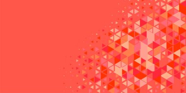 Soyut Üçgen renkli arkaplan veya çokgenler içeren duvar kağıdı üçgen şekiller ve renkler, üçgenler veya uzayın yumuşak rengini kopyalayan çukurluk geometrik şekiller