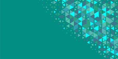 Soyut Üçgen renkli arkaplan veya çokgenler içeren duvar kağıdı üçgen şekiller ve renkler, üçgenler veya uzayın yumuşak rengini kopyalayan çukurluk geometrik şekiller