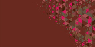 Soyut Üçgen renkli arkaplan veya çokgenler içeren duvar kağıdı üçgen şekiller ve renkler, üçgenler veya uzayın yumuşak rengini kopyalayan çukurluk geometrik şekiller