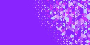 Soyut Üçgen renkli arkaplan veya çokgenler içeren duvar kağıdı üçgen şekiller ve renkler, üçgenler veya uzayın yumuşak rengini kopyalayan çukurluk geometrik şekiller