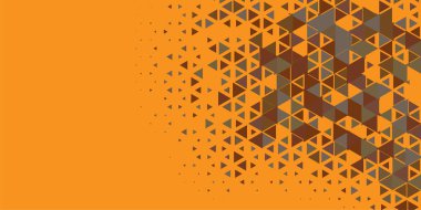 Soyut Üçgen renkli arkaplan veya çokgenler içeren duvar kağıdı üçgen şekiller ve renkler, üçgenler veya uzayın yumuşak rengini kopyalayan çukurluk geometrik şekiller