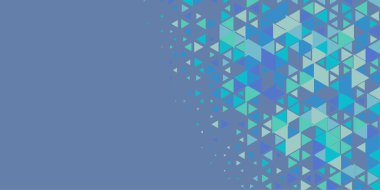 Soyut Üçgen renkli arkaplan veya çokgenler içeren duvar kağıdı üçgen şekiller ve renkler, üçgenler veya uzayın yumuşak rengini kopyalayan çukurluk geometrik şekiller