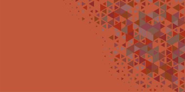 Soyut Üçgen renkli arkaplan veya çokgenler içeren duvar kağıdı üçgen şekiller ve renkler, üçgenler veya uzayın yumuşak rengini kopyalayan çukurluk geometrik şekiller