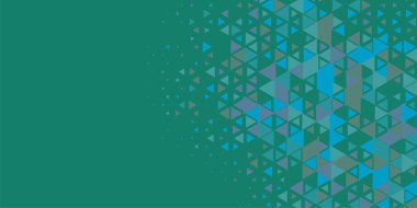 Soyut Üçgen renkli arkaplan veya çokgenler içeren duvar kağıdı üçgen şekiller ve renkler, üçgenler veya uzayın yumuşak rengini kopyalayan çukurluk geometrik şekiller