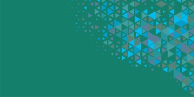 Soyut Üçgen renkli arkaplan veya çokgenler içeren duvar kağıdı üçgen şekiller ve renkler, üçgenler veya uzayın yumuşak rengini kopyalayan çukurluk geometrik şekiller