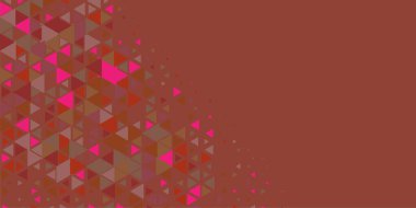 Soyut Üçgen renkli arkaplan veya çokgenler içeren duvar kağıdı üçgen şekiller ve renkler, üçgenler veya uzayın yumuşak rengini kopyalayan çukurluk geometrik şekiller