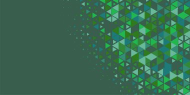 Soyut Üçgen renkli arkaplan veya çokgenler içeren duvar kağıdı üçgen şekiller ve renkler, üçgenler veya uzayın yumuşak rengini kopyalayan çukurluk geometrik şekiller