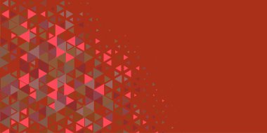 Soyut Üçgen renkli arkaplan veya çokgenler içeren duvar kağıdı üçgen şekiller ve renkler, üçgenler veya uzayın yumuşak rengini kopyalayan çukurluk geometrik şekiller