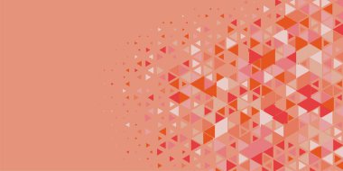 Soyut Üçgen renkli arkaplan veya çokgenler içeren duvar kağıdı üçgen şekiller ve renkler, üçgenler veya uzayın yumuşak rengini kopyalayan çukurluk geometrik şekiller