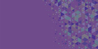 Soyut Üçgen renkli arkaplan veya çokgenler içeren duvar kağıdı üçgen şekiller ve renkler, üçgenler veya uzayın yumuşak rengini kopyalayan çukurluk geometrik şekiller