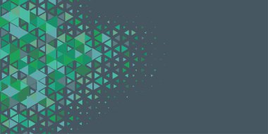 Soyut Üçgen renkli arkaplan veya çokgenler içeren duvar kağıdı üçgen şekiller ve renkler, üçgenler veya uzayın yumuşak rengini kopyalayan çukurluk geometrik şekiller