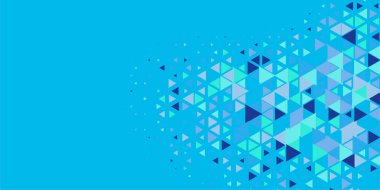 Soyut Üçgen renkli arkaplan veya çokgenler içeren duvar kağıdı üçgen şekiller ve renkler, üçgenler veya uzayın yumuşak rengini kopyalayan çukurluk geometrik şekiller