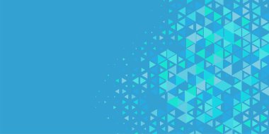 Soyut Üçgen renkli arkaplan veya çokgenler içeren duvar kağıdı üçgen şekiller ve renkler, üçgenler veya uzayın yumuşak rengini kopyalayan çukurluk geometrik şekiller