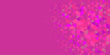 Soyut Üçgen renkli arkaplan veya çokgenler içeren duvar kağıdı üçgen şekiller ve renkler, üçgenler veya uzayın yumuşak rengini kopyalayan çukurluk geometrik şekiller